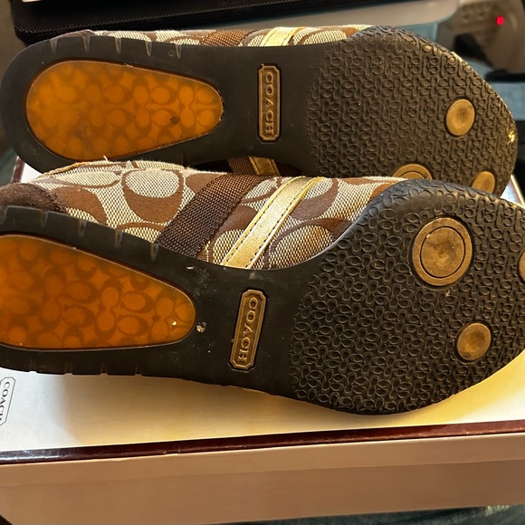Authentic Coach Women Brown sneakers - Picture 3 of 5